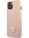 Hurtownia GSM - Etui Guess GUHCP13SPSATLP Apple iPhone 13 mini różowy/pink hardcase Saffiano Triangle Logo - GUE1816PNK - {ean13} - Hurt