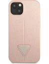 Hurtownia GSM - Etui Guess GUHCP13SPSATLP Apple iPhone 13 mini różowy/pink hardcase Saffiano Triangle Logo - GUE1816PNK - {ean13} - Hurt