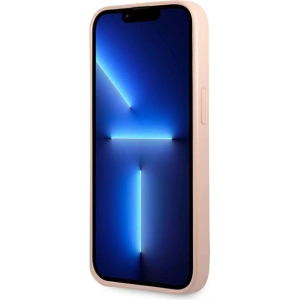 Hurtownia GSM - Etui Guess GUHCP13SPSATLP Apple iPhone 13 mini różowy/pink hardcase Saffiano Triangle Logo - GUE1816PNK - {ean13} - Hurt