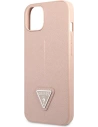 Hurtownia GSM - Etui Guess GUHCP13SPSATLP Apple iPhone 13 mini różowy/pink hardcase Saffiano Triangle Logo - GUE1816PNK - {ean13} - Hurt