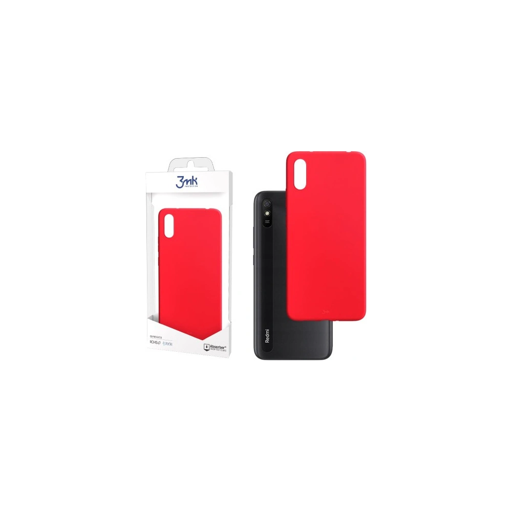 Hurtownia GSM - Etui 3MK Matt Case Redmi 9A/9AT jahodový/strawberry - 3MK3661STR - {ean13} - Hurt