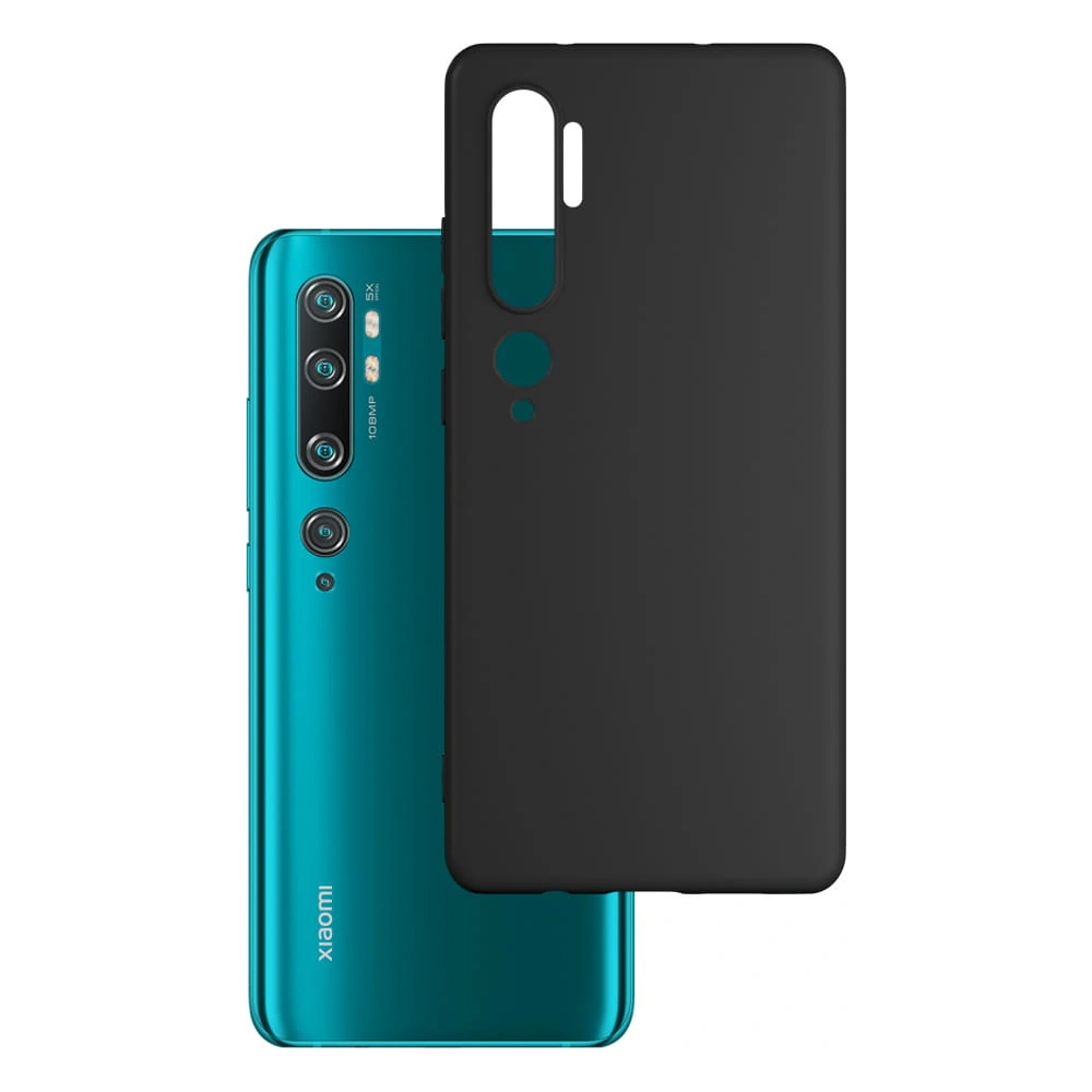 Hurtownia GSM - Etui 3MK Matt Case Xiaomi Mi Note 10 czarny/black - 3MK3654BLK - {ean13} - Hurt