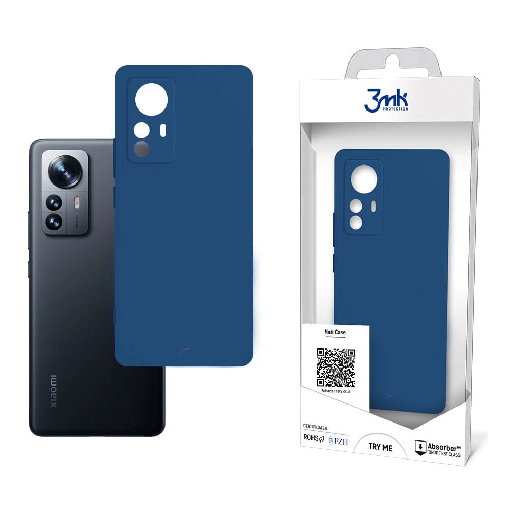Hurtownia GSM - Etui 3MK Matt Case Xiaomi 12 Pro jahoda/borůvka - 3MK3647BBE - {ean13} - Hurt