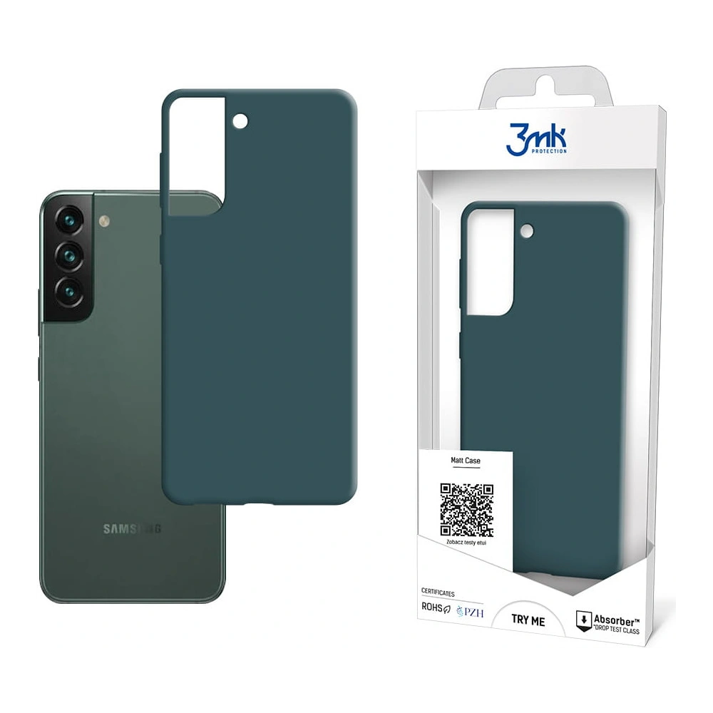 Hurtownia GSM - Etui 3MK Matt Case Samsung Galaxy S22+ Plus libeček/lovage - 3MK3640LOV - {ean13} - Hurt