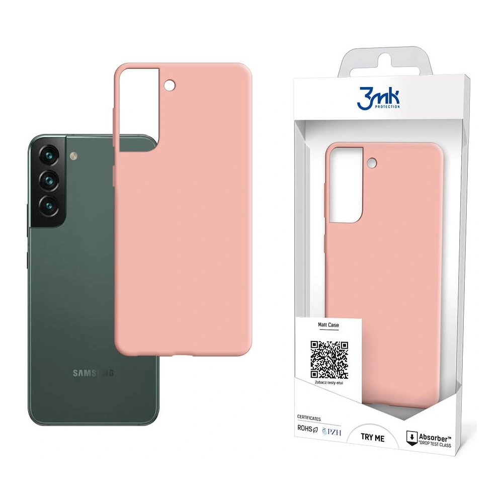 Hurtownia GSM - Etui 3MK Matt Case Samsung Galaxy S22+ Plus liczi/lyche - 3MK3638LYC - {ean13} - Hurt