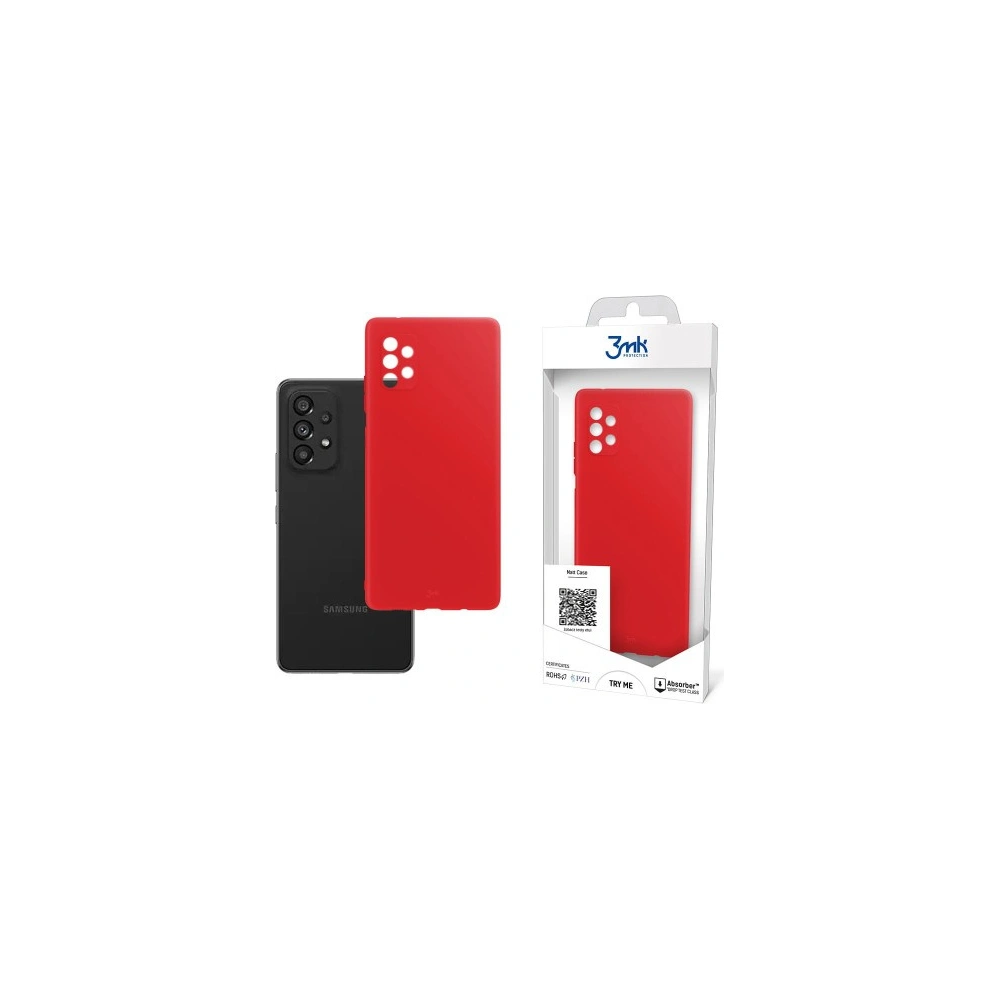 Hurtownia GSM - Etui 3MK Matt Case Samsung Galaxy A53 5G jahoda/strawberry - 3MK3627STR - {ean13} - Hurt