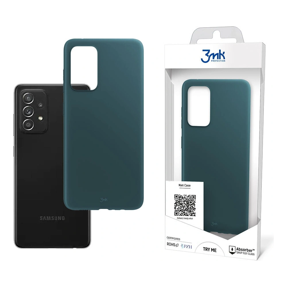 Hurtownia GSM - Etui 3MK Matt Case Samsung Galaxy A525/A52 LTE/5G libeček/lovage - 3MK3623LOV - {ean13} - Hurt