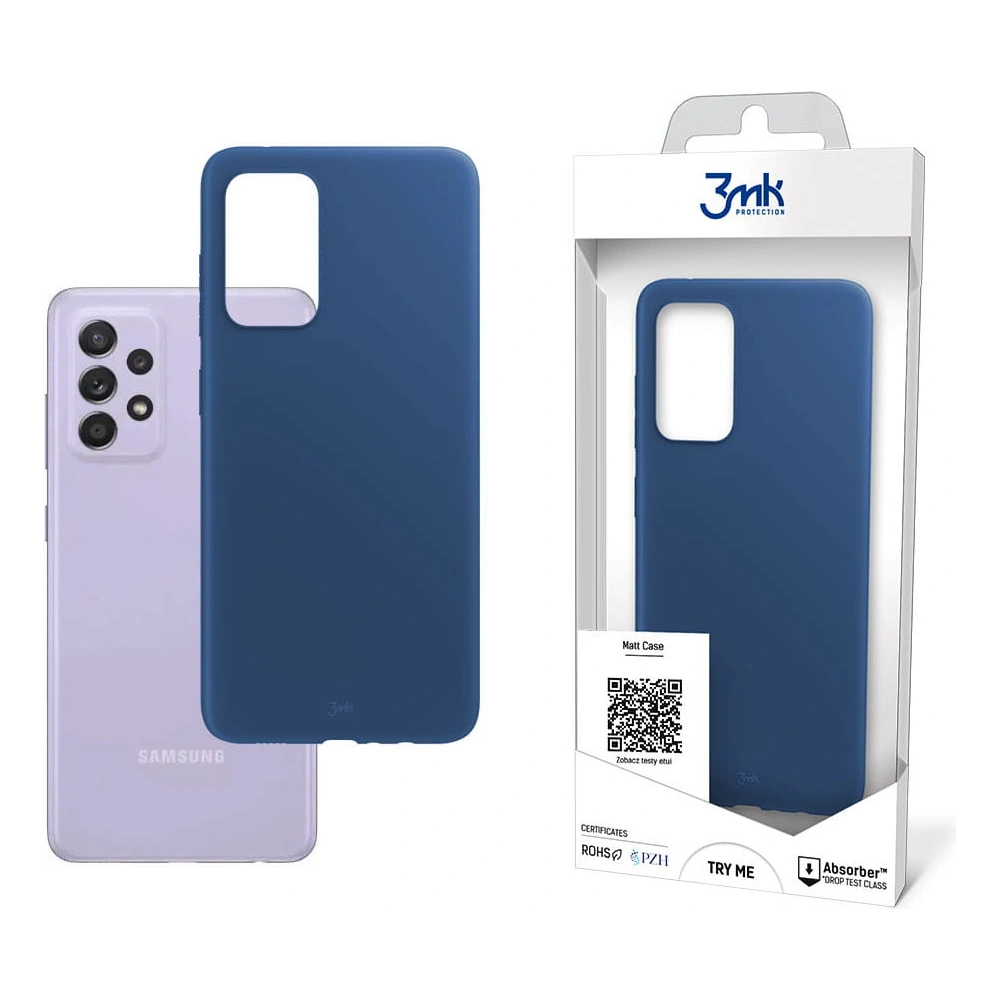 Hurtownia GSM - Etui 3MK Matt Case Samsung Galaxy A525/A52 LTE/5G jagoda/blueberry - 3MK3621BBE - {ean13} - Hurt