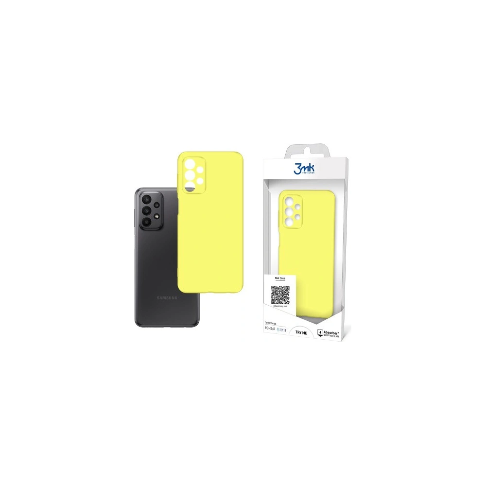 Hurtownia GSM - Etui 3MK Matt Case Samsung Galaxy A23 LTE limonka/lime - 3MK3614LIM - {ean13} - Hurt