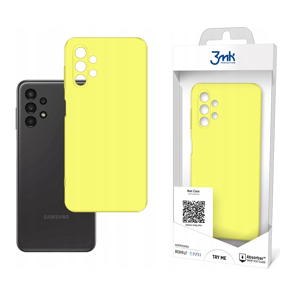 Hurtownia GSM - Etui 3MK Matt Case Samsung Galaxy A13 LTE limonka/lime - 3MK3610LIM - {ean13} - Hurt