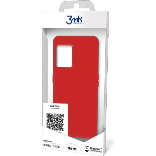 Etui 3MK Matt Case Realme 9 Pro+ truskawka/strawberry