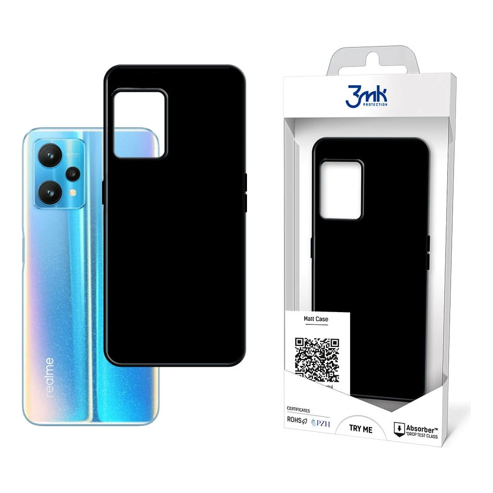 3MK Matt Case Realme 9 Pro+ black
