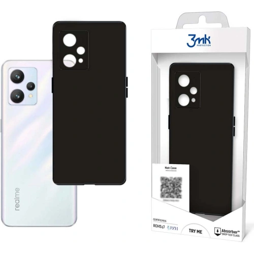 Etui 3MK Matt Case Realme 9 4G czarny/black