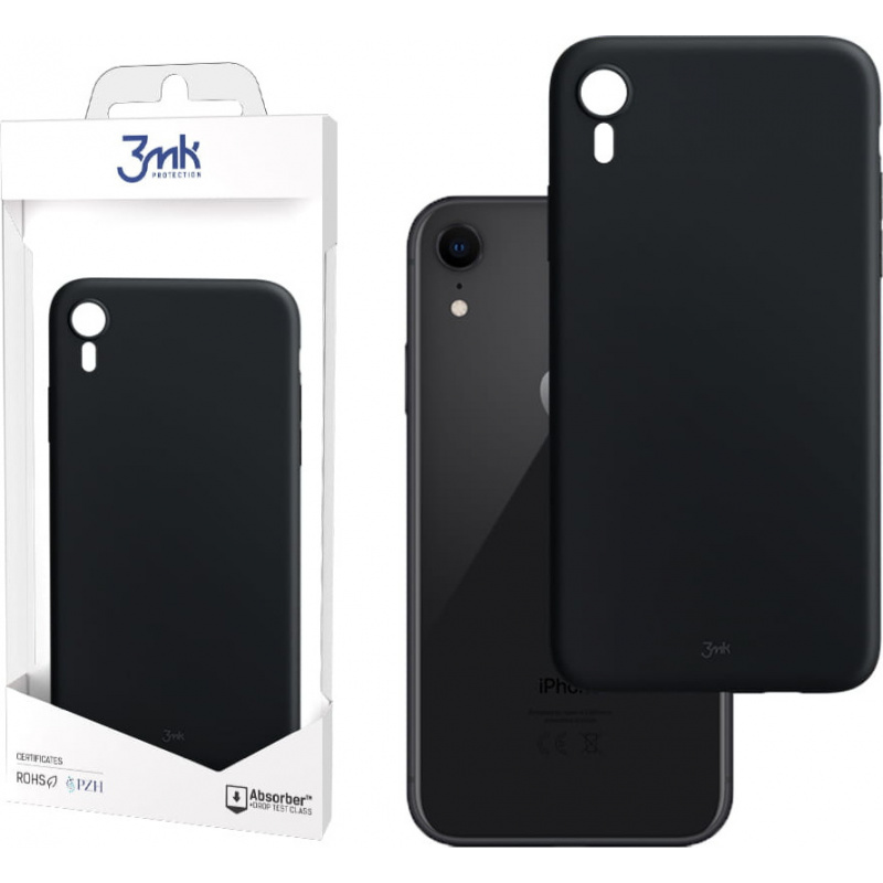 3MK Distributor - 5903108232043 - 3MK3593BLK - 3MK Matt Case Apple iPhone XR black - B2B homescreen