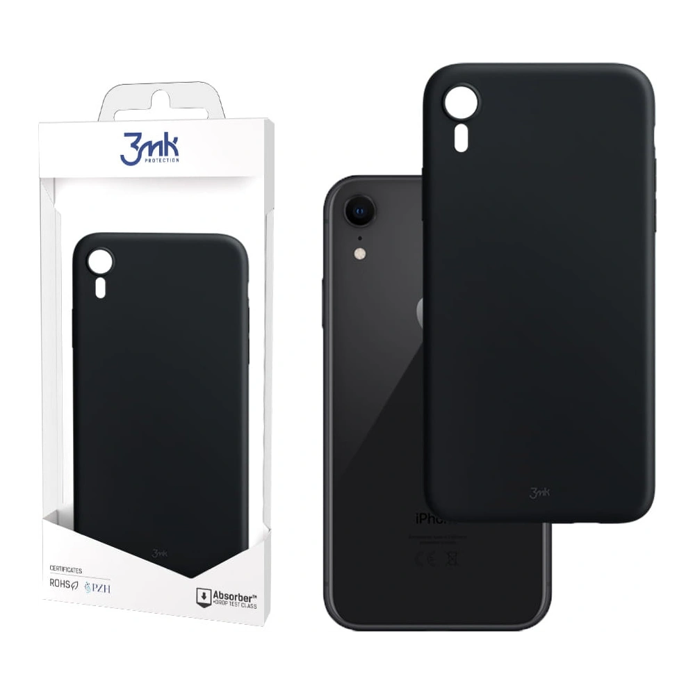Hurtownia GSM - Etui 3MK Matt Case Apple iPhone XR černý/black - 3MK3593BLK - {ean13} - Hurt