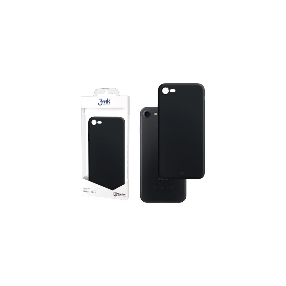 Hurtownia GSM - Etui 3MK Matt Case Apple iPhone SE 2022/2020 černý/black - 3MK3591BLK - {ean13} - Hurt