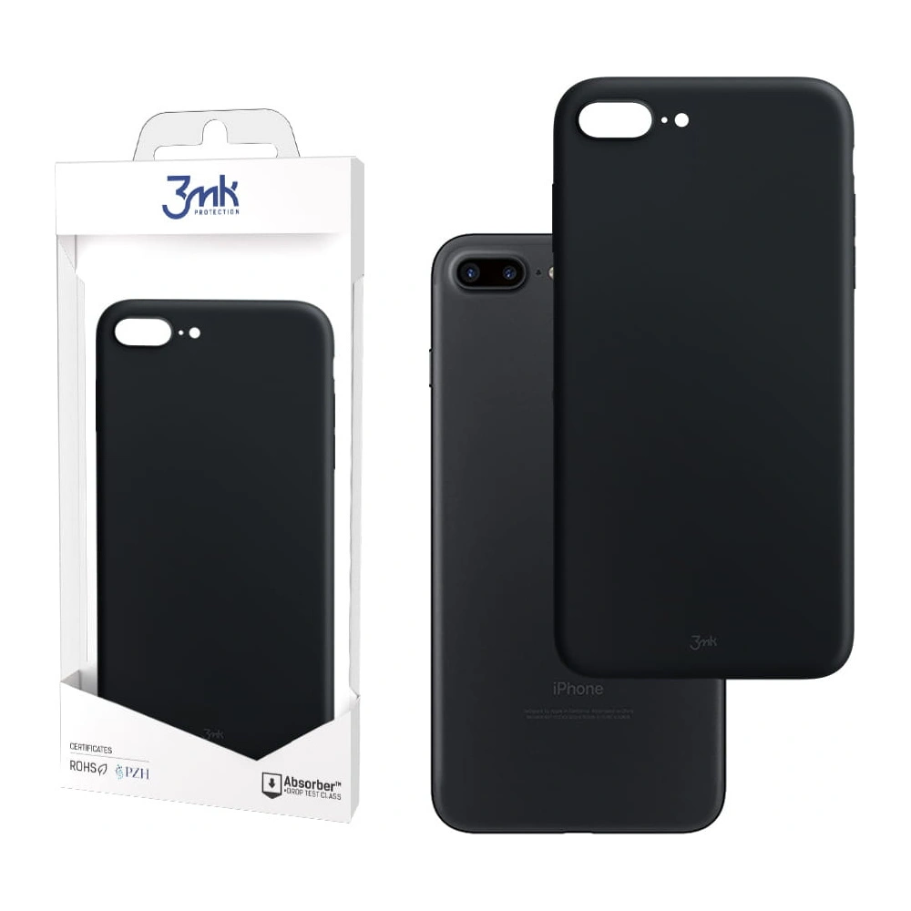 Hurtownia GSM - Etui 3MK Matt Case Apple iPhone 7 Plus černý/black - 3MK3588BLK - {ean13} - Hurt