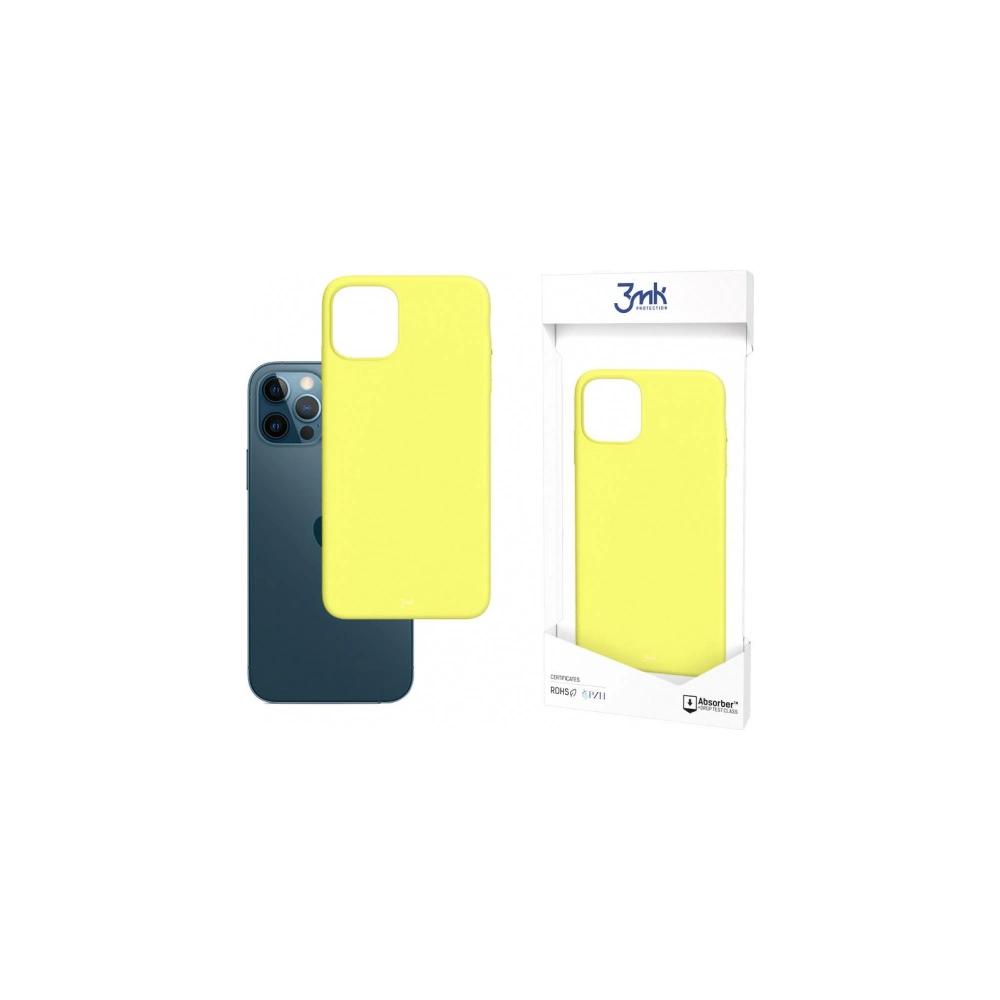 Hurtownia GSM - Etui 3MK Matt Case Apple iPhone 12/12 Pro limetka/lime - 3MK3584LIM - {ean13} - Hurt