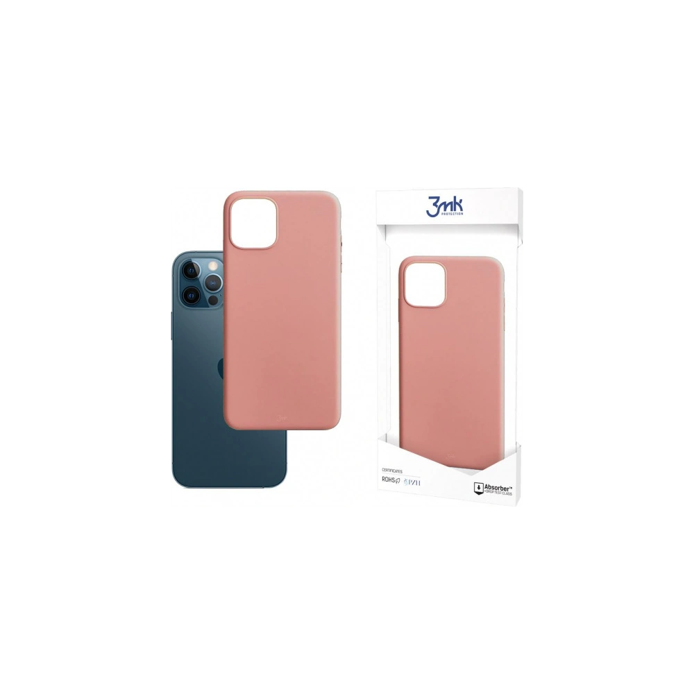 3MK Matt Case Apple iPhone 12/12 Pro lychee