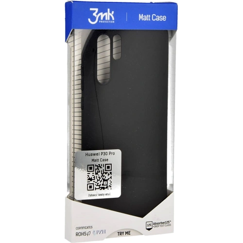 Etui 3MK Matt Case Huawei P30 Pro czarny/black