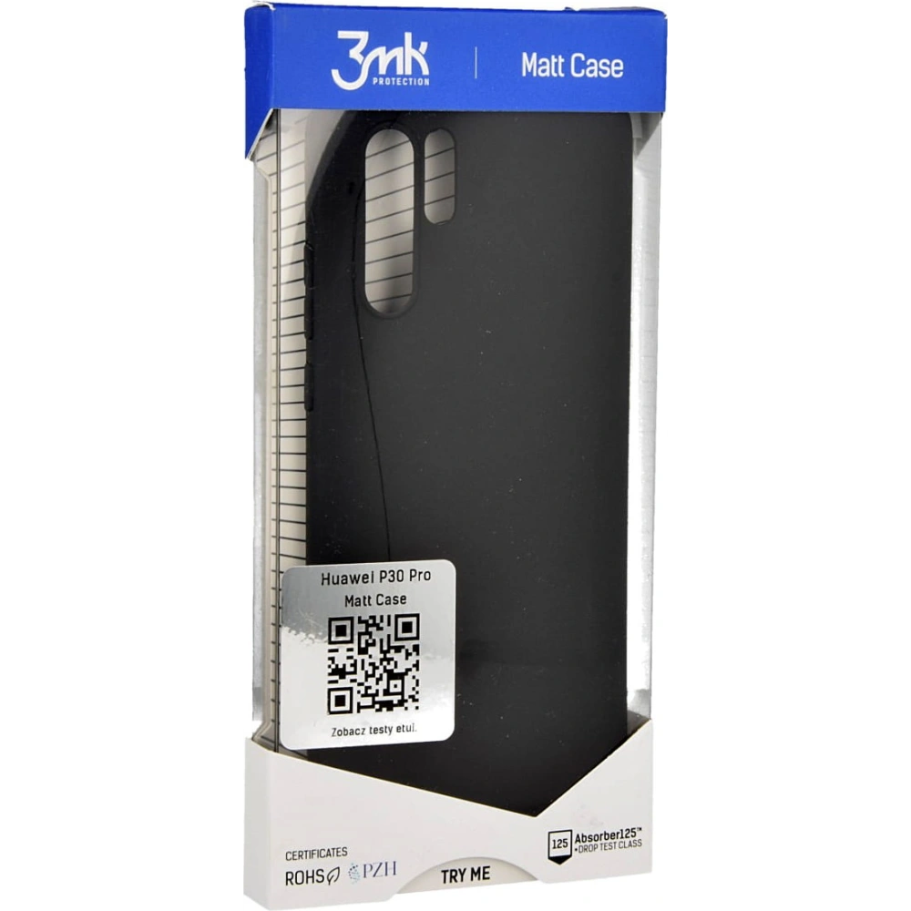 Hurtownia GSM - Etui 3MK Matt Case Huawei P30 Pro černý/black - 3MK3569BLK - {ean13} - Hurt