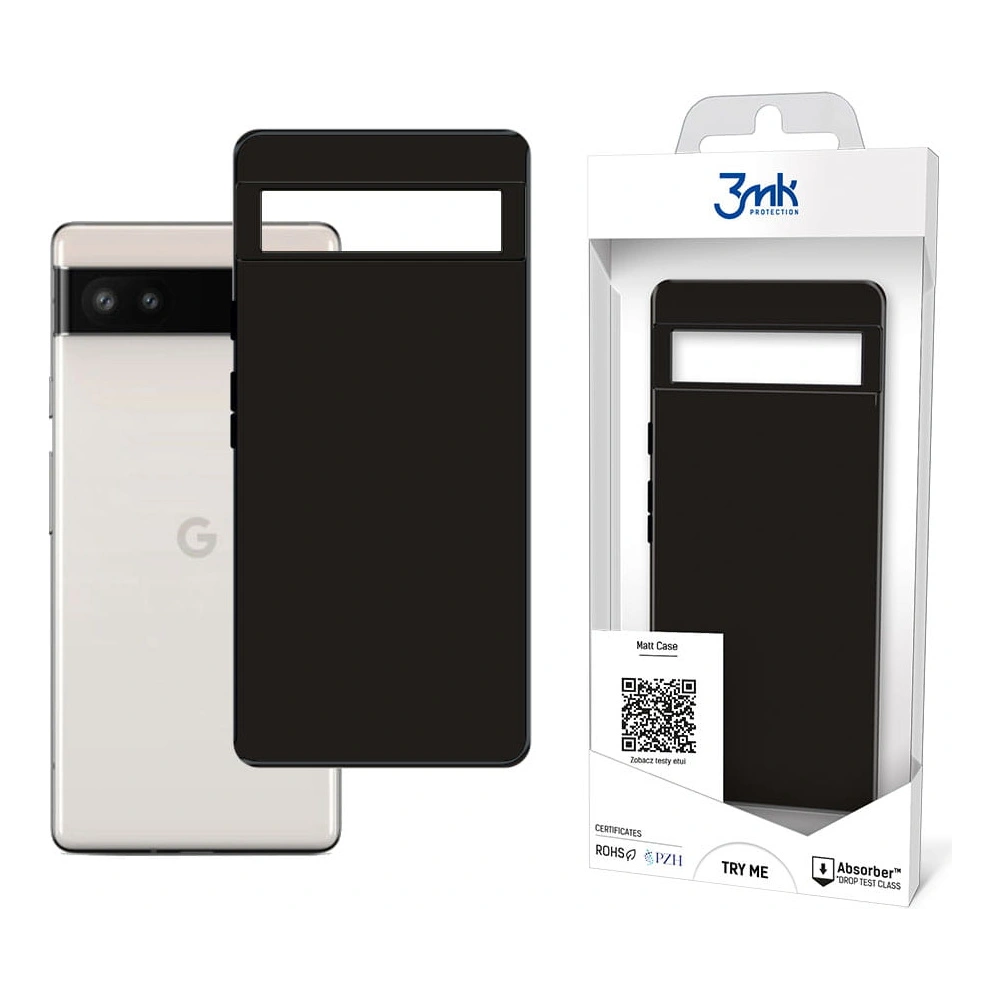Hurtownia GSM - Etui 3MK Matt Case Google Pixel 7 černý/black - 3MK3566BLK - {ean13} - Hurt
