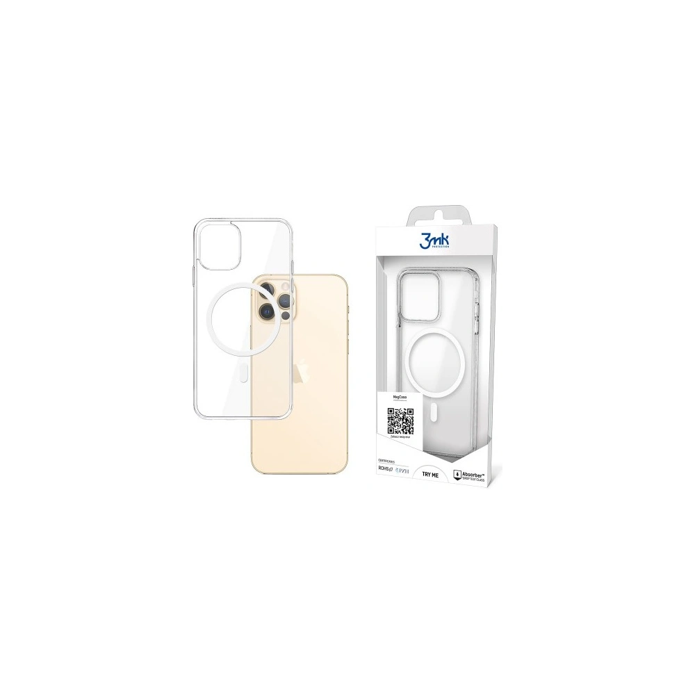 Hurtownia GSM - Etui 3MK MagCase Apple iPhone 12 Pro Max průhledné/clear - 3MK3560CL - {ean13} - Hurt