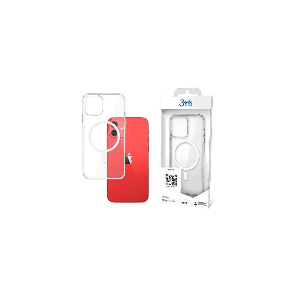 Hurtownia GSM - Etui 3MK MagCase Apple iPhone 12 mini průhledné/clear - 3MK3559CL - {ean13} - Hurt