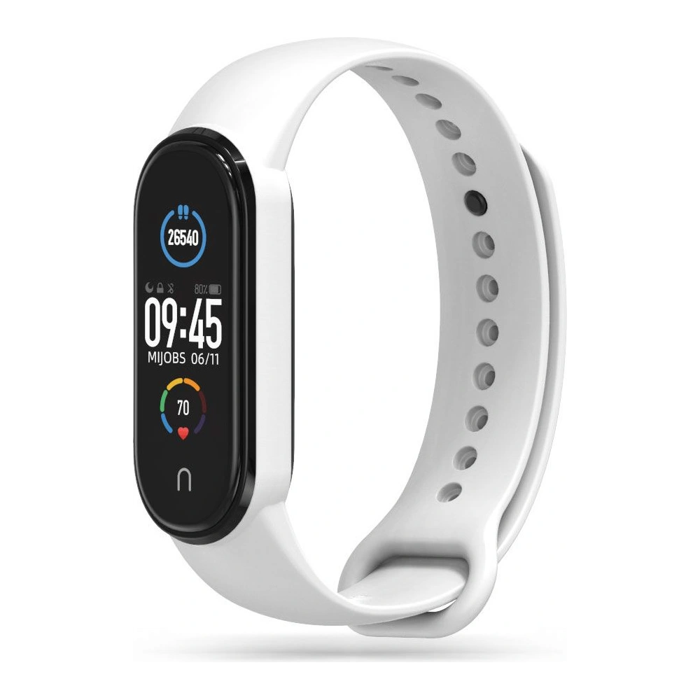 Hurtownia GSM - Pásek Tech-Protect Iconband Xiaomi Mi Band 5/6/6 NFC/7 Bílá - THP1077WHT - {ean13} - Hurt