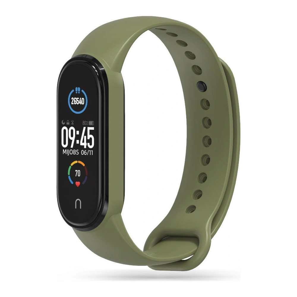 Hurtownia GSM - Pasek Tech-Protect Iconband Xiaomi Mi Band 5/6/6 NFC/7 Military Green - THP1080MILGRN - {ean13} - Hurt