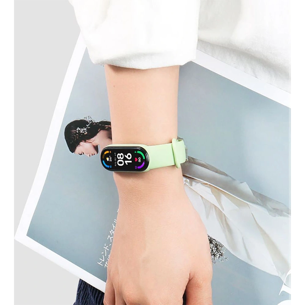 Hurtownia GSM - Pasek Tech-Protect Iconband Xiaomi Mi Band 5/6/6 NFC/7 Military Green - THP1080MILGRN - {ean13} - Hurt