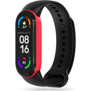 Pasek Tech-Protect Iconband Xiaomi Mi Band 5/6/6 NFC/7 Black Red