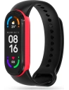 Hurtownia GSM - Pasek Tech-Protect Iconband Xiaomi Mi Band 5/6/6 NFC/7 Black Red - THP1083BLKRED - {ean13} - Hurt