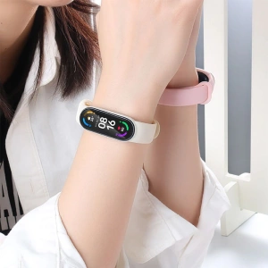 Pasek Tech-Protect Iconband Xiaomi Mi Band 5/6/6 NFC/7 Black Red