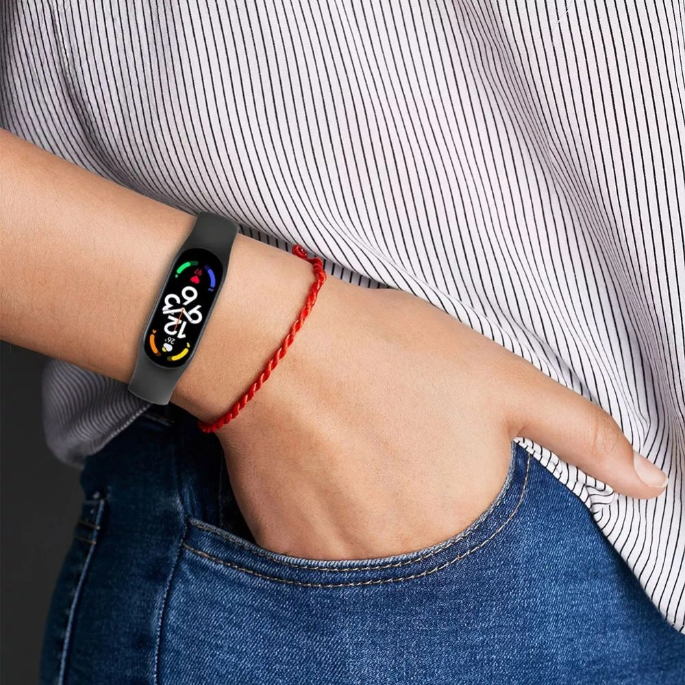 Wholesale Tech-Protect Iconband Xiaomi Mi Band 5/6/6 NFC/7 Black Red - THP1083BLKRED - {ean13} - Hurt