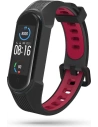 Pasek Tech-Protect Armour Xiaomi Mi Band 5/6/6 NFC/7 Black Red