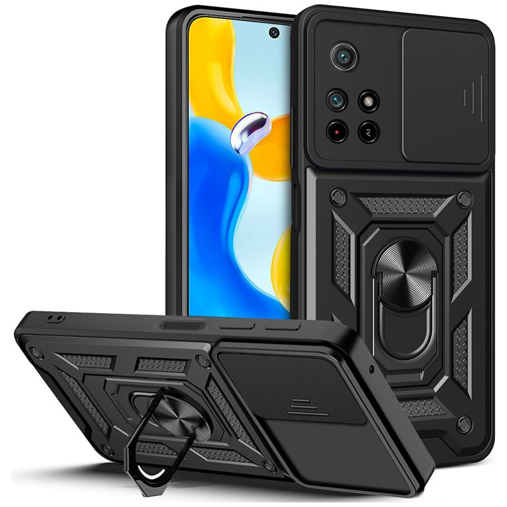 Hurtownia GSM - Etui Tech-Protect CamShield Pro Redmi Note 11S 5G/POCO M4 Pro 5G Černé - THP1093BLK - {ean13} - Hurt