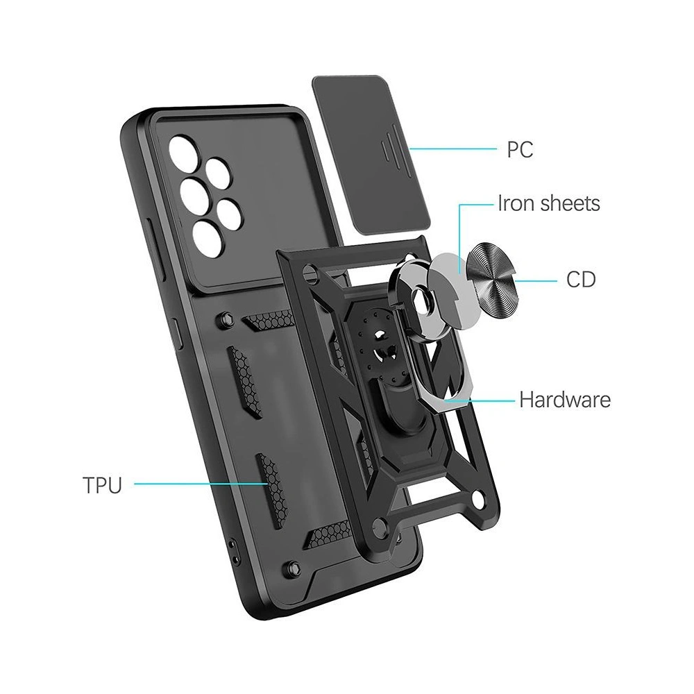Hurtownia GSM - Etui Tech-Protect CamShield Pro Redmi Note 11S 5G/POCO M4 Pro 5G Černé - THP1093BLK - {ean13} - Hurt