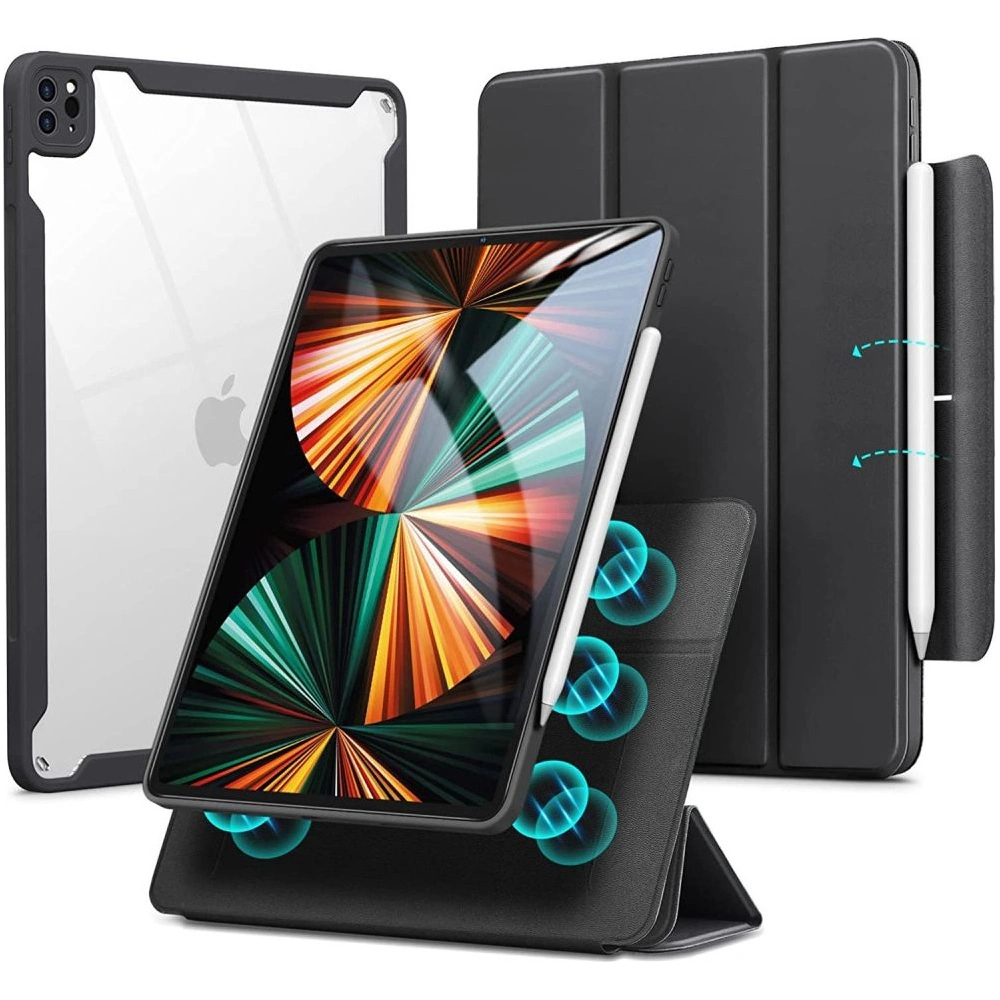 Hurtownia GSM - Etui ESR Rebound Hybrid Apple iPad Pro 12.9 2021 (5. generace) Černé - ESR497BLK - {ean13} - Hurt