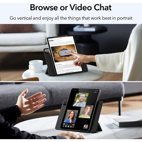 Etui ESR Rebound Hybrid Apple iPad Pro 12.9 2021 (5. generacji) Black