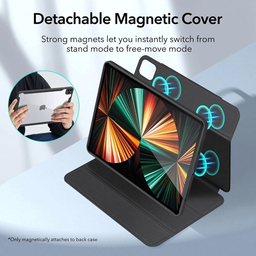 Etui ESR Rebound Hybrid Apple iPad Pro 12.9 2021 (5. generacji) Black