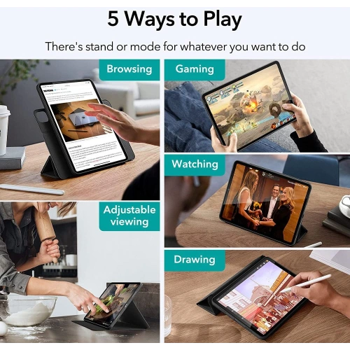 Etui ESR Rebound Hybrid Apple iPad Pro 12.9 2021 (5. generacji) Black