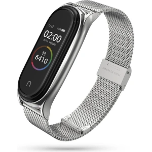 Bransoleta Tech-Protect Milaneseband Xiaomi Mi Band 7 Silver