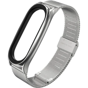 Bransoleta Tech-Protect Milaneseband Xiaomi Mi Band 7 Silver