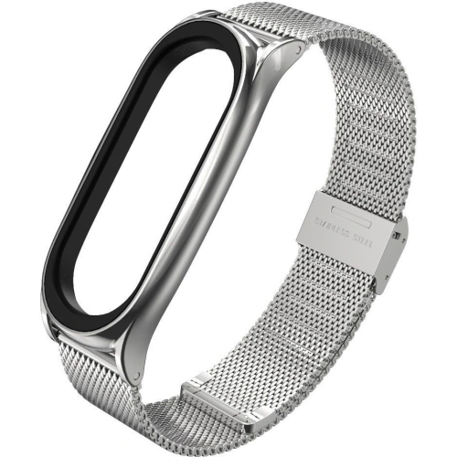 Bransoleta Tech-Protect Milaneseband Xiaomi Mi Band 7 Silver