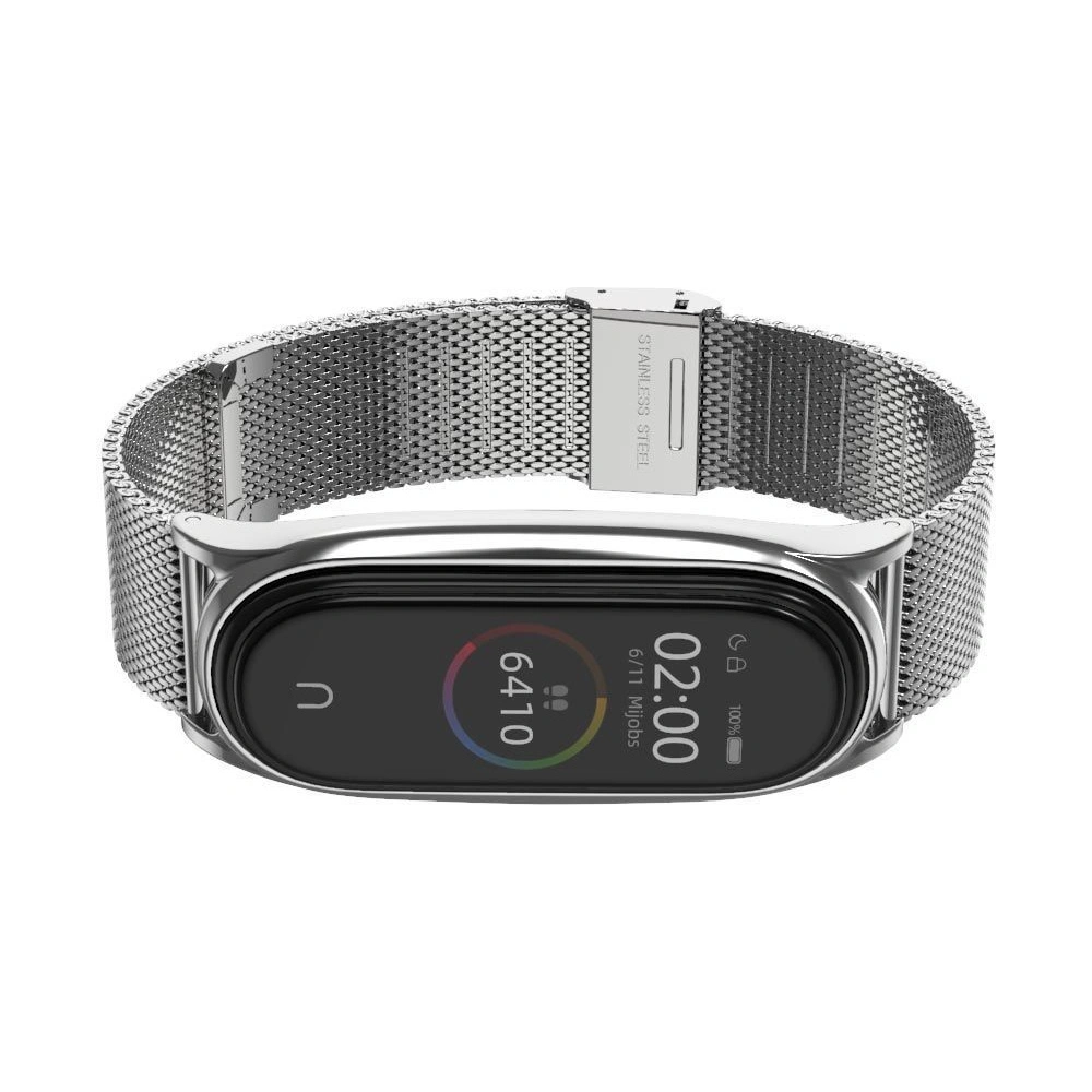Hurtownia GSM - Bransoleta Tech-Protect Milaneseband Xiaomi Mi Band 7 Stříbrná - THP1099SLV - {ean13} - Hurt