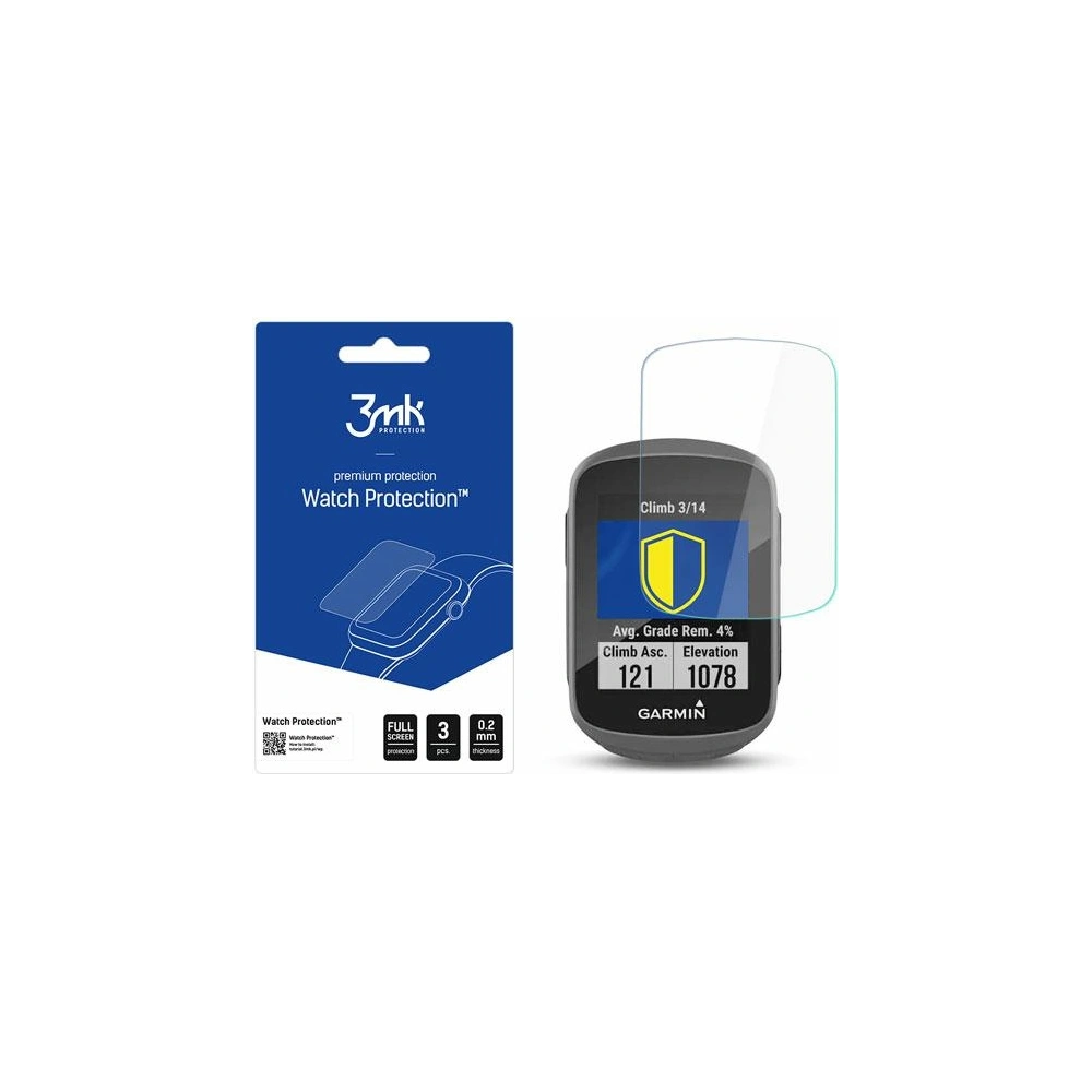 Hurtownia GSM - Hybidní sklo 3MK FlexibleGlass Ochrana hodinek Garmin Edge 130 Plus - 3MK3690 - {ean13} - Hurt