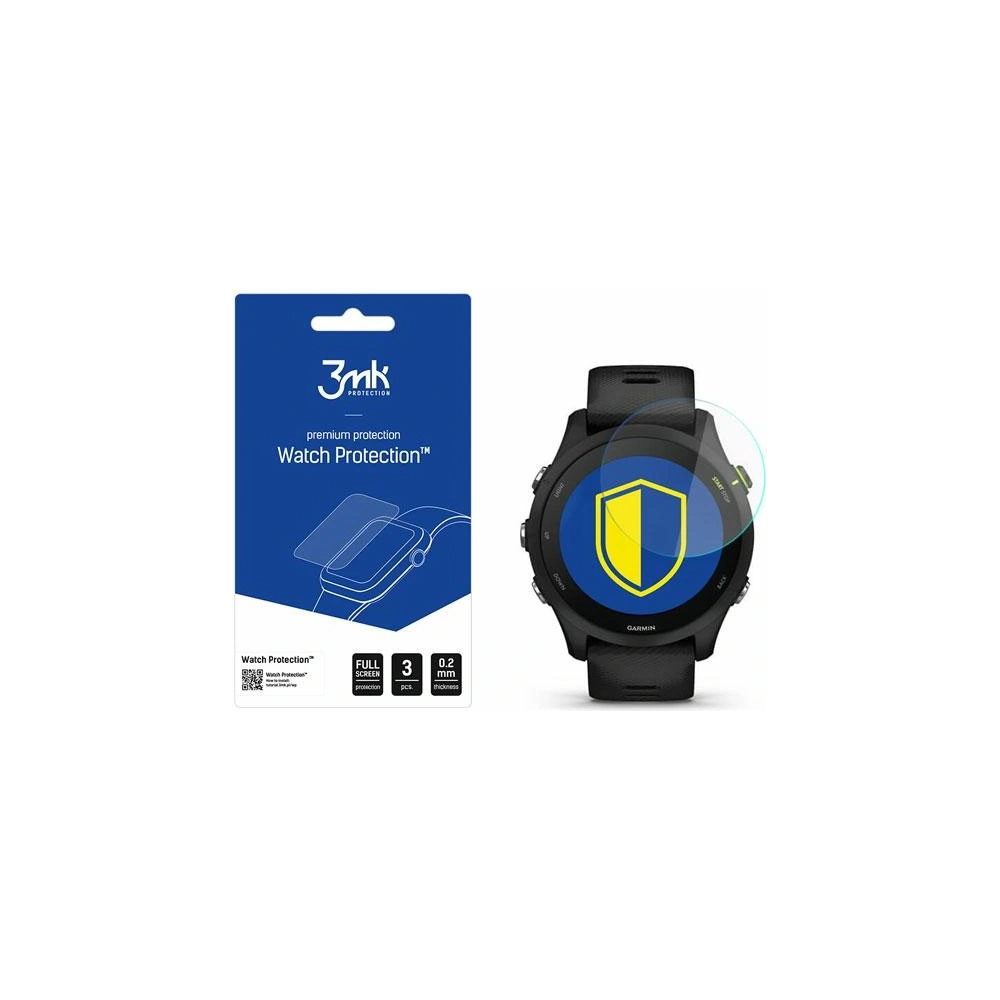 Hurtownia GSM - Hybidní sklo 3MK FlexibleGlass Ochrana hodinek Garmin Forerunner 255 - 3MK3691 - {ean13} - Hurt