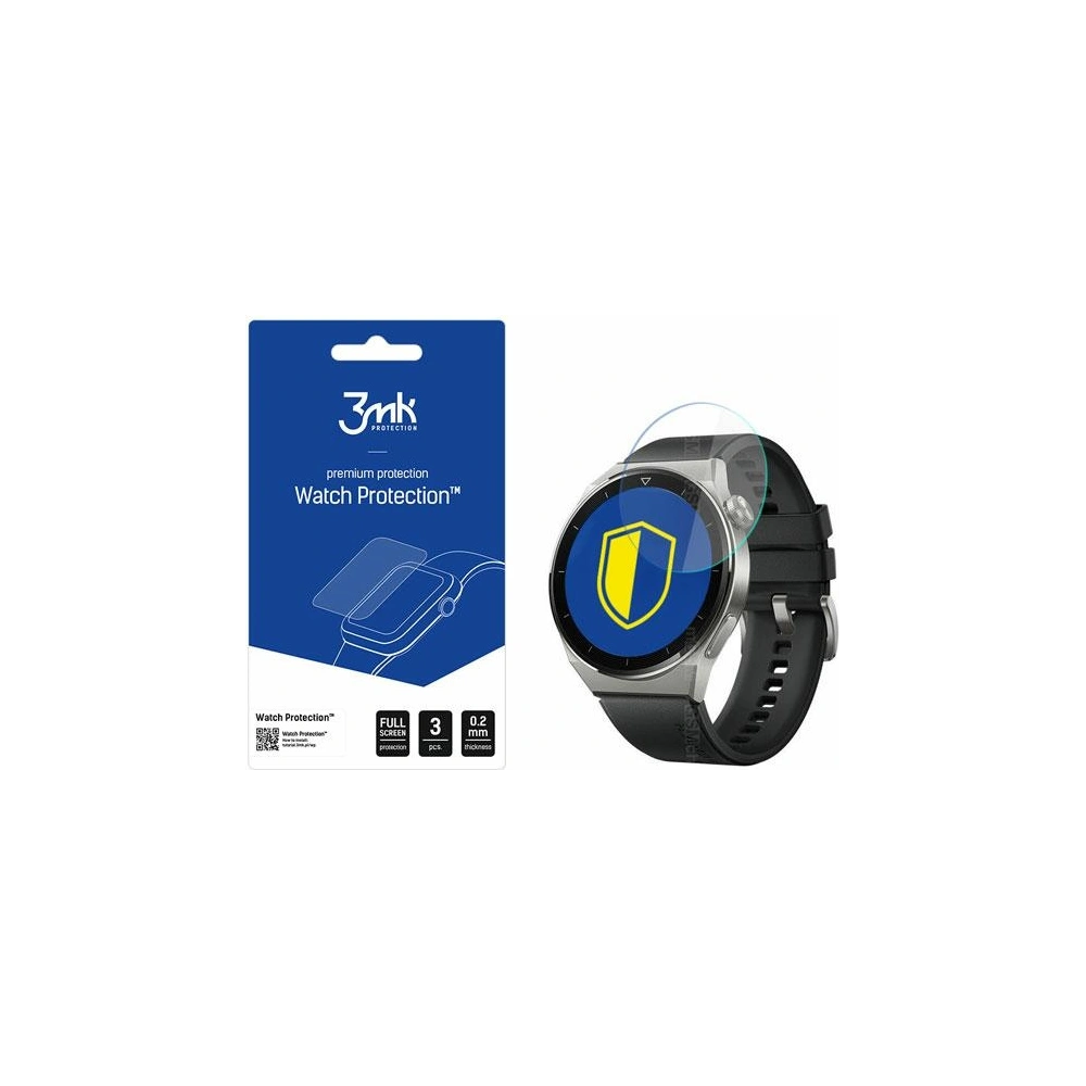 Hurtownia GSM - Hybridní sklo 3MK FlexibleGlass ochrana pro Huawei Watch GT 3 Pro 46mm - 3MK3696 - {ean13} - Hurt