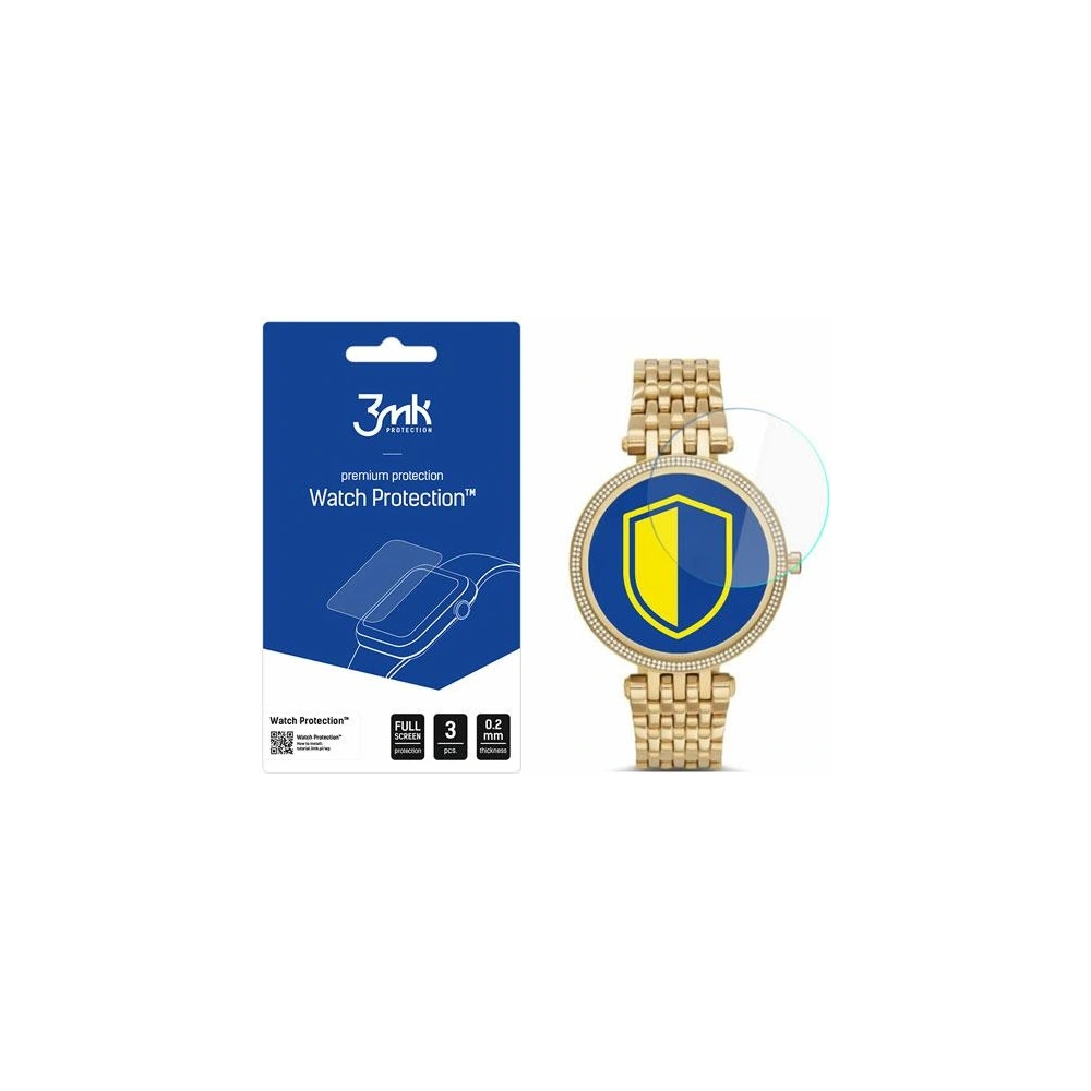 Hurtownia GSM - Hyb ridní sklo 3MK FlexibleGlass ochrana hodinek Michael Kors MKT5127 - 3MK3701 - {ean13} - Hurt